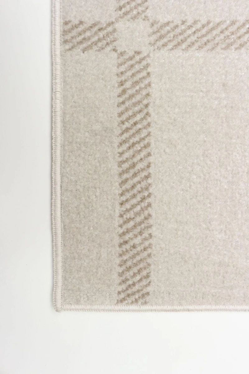 Tapis Lavable ECARPET à Carreaux pour Chambre, Salon, Chambre d'Enfant, Couloir