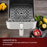 T-fal Infrared Air Fryer, 7-in-1, 5L/5.3QT, Infra-heat™ Technology, No-Preheating, Faster, Juicier, Crispier, Oat