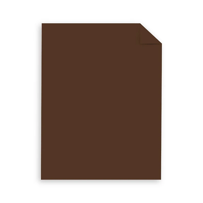 Neenah Astrodesigns Brown Cardstock Paper, Letter Size, 65 lb, 50 Sheets