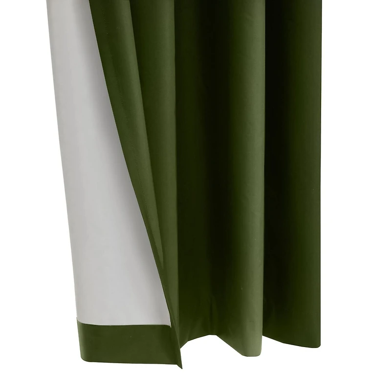 Loft Living Augustow occulant panneau de rideau à œillets 52 x 95 in Olive