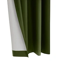 Loft Living Augustow occulant panneau de rideau à œillets 52 x 95 in Olive