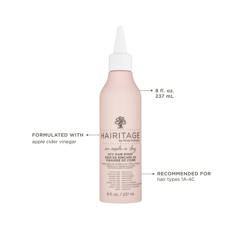 Hairitage An Apple a Day ACV Hair Rinse