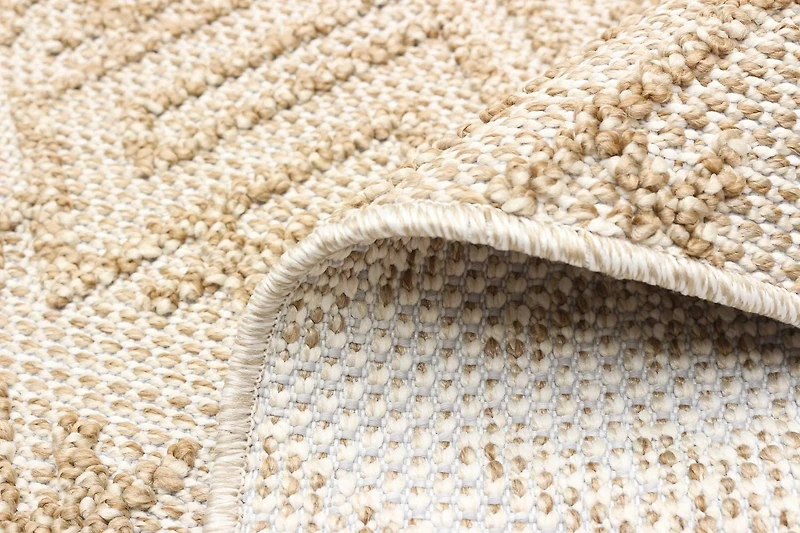 Tapis ECARPET Style Jute pour Chambre à Coucher, Salon
