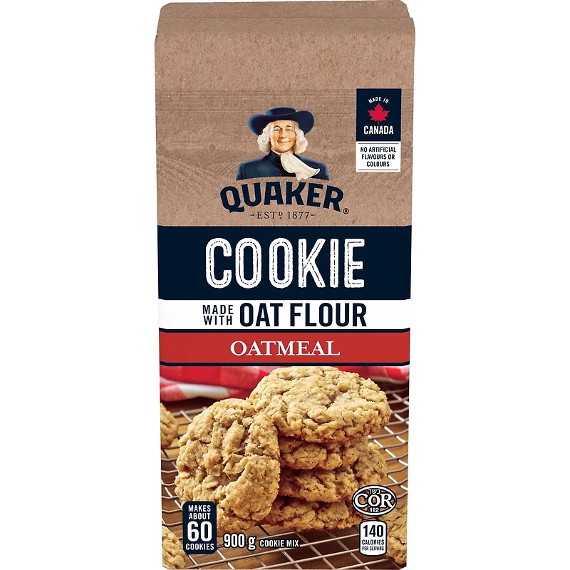 Quaker Oat Flour Oatmeal Cookie Mix 900 g.