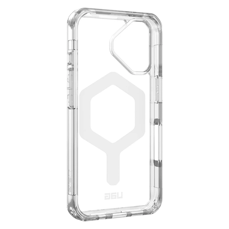 UAG Étui Robuste Plyo MagSafe Ice/Blanc pour iPhone 16