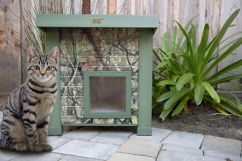 Abri pour chats NewAge EcoFlex Mossy Oak Feral