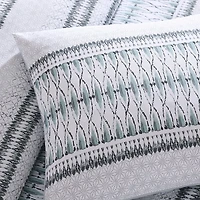 Nicole Miller Studio 3 piece Printed Bedding Set, Aiden Comforter Set