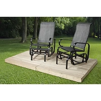 Sojag, fauteuil coulissant en aluminium Bahia