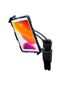 Support de tablette CTA Digital Multi-Flex de sécurité 2-en-1 de et support mural magnétique pour tablettes de 17.8 cm (7 pouces) à 35.6 cm (14 pouces) - Noir