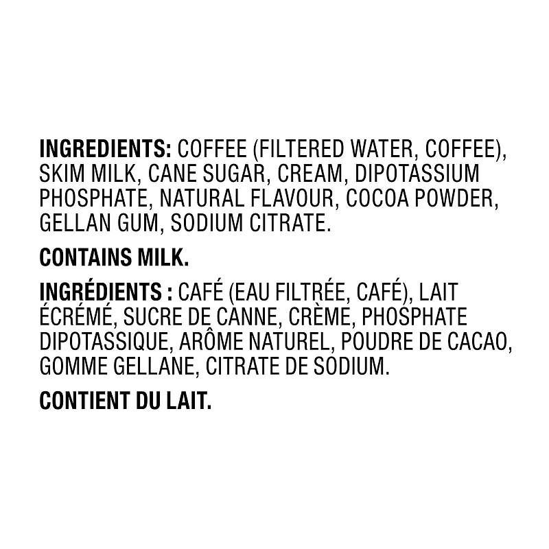 International Delight Café Glacé, Moka