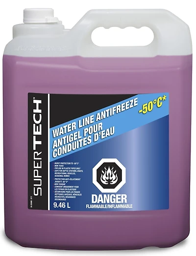 Supertech - Water Line Antifreeze, -50°C, 9.46 L