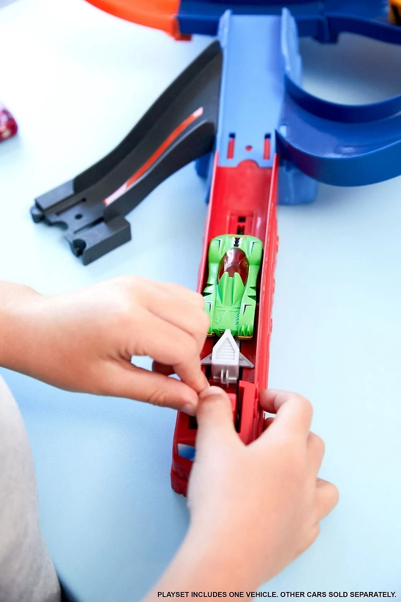 Hot Wheels Coffret de jeu Évasion du Volcan