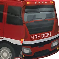 Fire Truck Ride-Along Costume, Halloween Costume for Children, Toddler Size 3-4T.