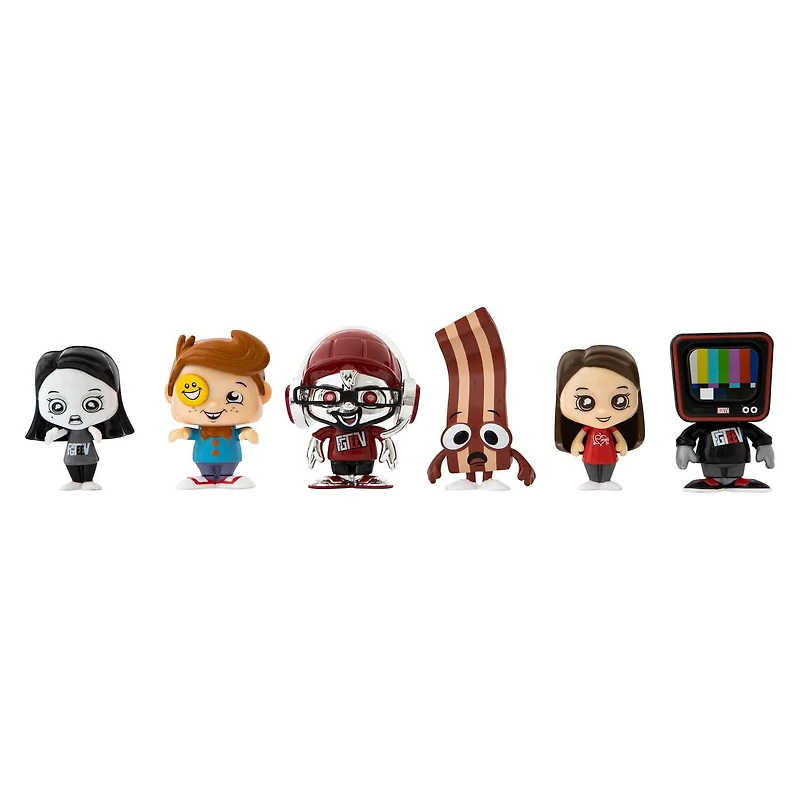 Emballages opaques de figurines mystères FGTeeV