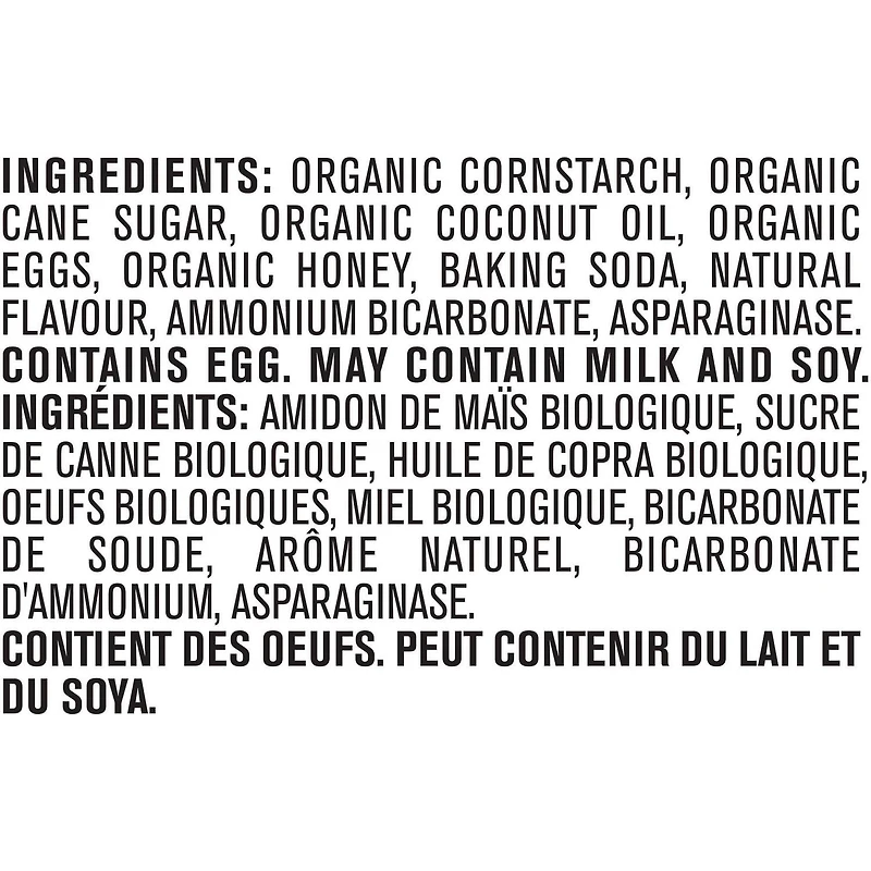 Biscuits GERBER® Biologique, coll. pour tout-petits, Miel, 150 g 150 GR