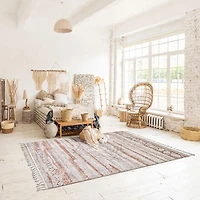 ECARPET Southwestern Rug for Hallway, Kitchen Aztec Collection