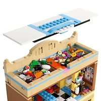 LEGO Friends Restaurant and Cooking School Toy Building Set - Restaurant Pretend Play Set for Kids, Girls and Boys, Ages 8+ - with 4 Minidolls, Cat Figure, and Scooter - Birthday Gift Idea - 42655