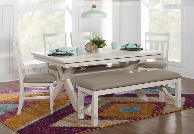 Padilla Side Chair, White (Set of 2)