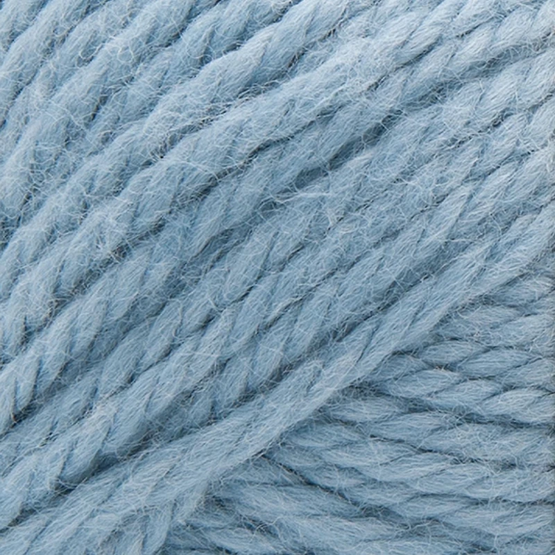 Fil Lion Brand Re-Spun Thick & Quick® Denim Delave Fil #6 super volumineux de polyester recyclé, 340g/ 204m-1CT Fil de Polyester Recyclé