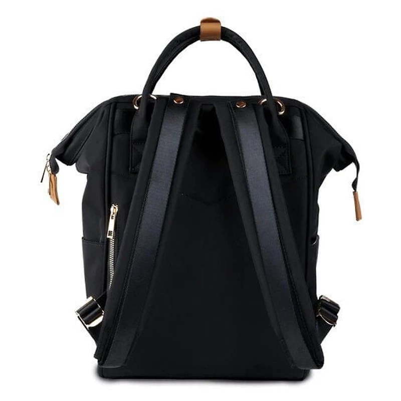 Bababing Diaper Bag - Mani Backpack - Navy - Affordable and Practical - Converts to Tote Bag with Carry Handles - Includes Free Pushchair Clips for Easy Attachment - Stylish and Functional for Parents