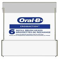Brossettes de rechange Oral-B CrossAction pour brosse à dents électrique, noires