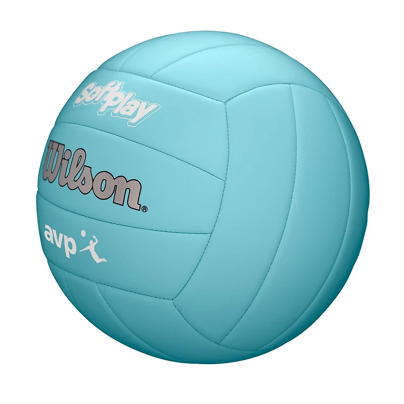 Ballon de volleyball Wilson Softplay - bleu