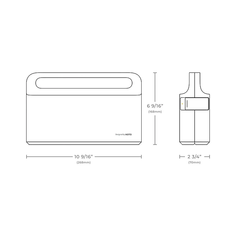 Kit d'outils de tournevis électrique HOTO 3,6 V, rechargeable