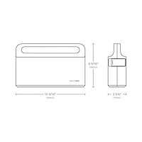 Kit d'outils de tournevis électrique HOTO 3,6 V, rechargeable