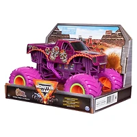 Monster Jam, Official Calavera Monster Truck, Collector Die-Cast Vehicle, 1:24 Scale, Kids Toys for Boys and Girls Ages 3 and up