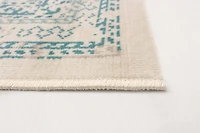 Tapis ECARPET de Style Traditionnel pour Salle à Manger, Salon et Chambre à Coucher Wilby Vert