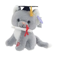 Musical Animated Electronic Cat Plush for Graduation