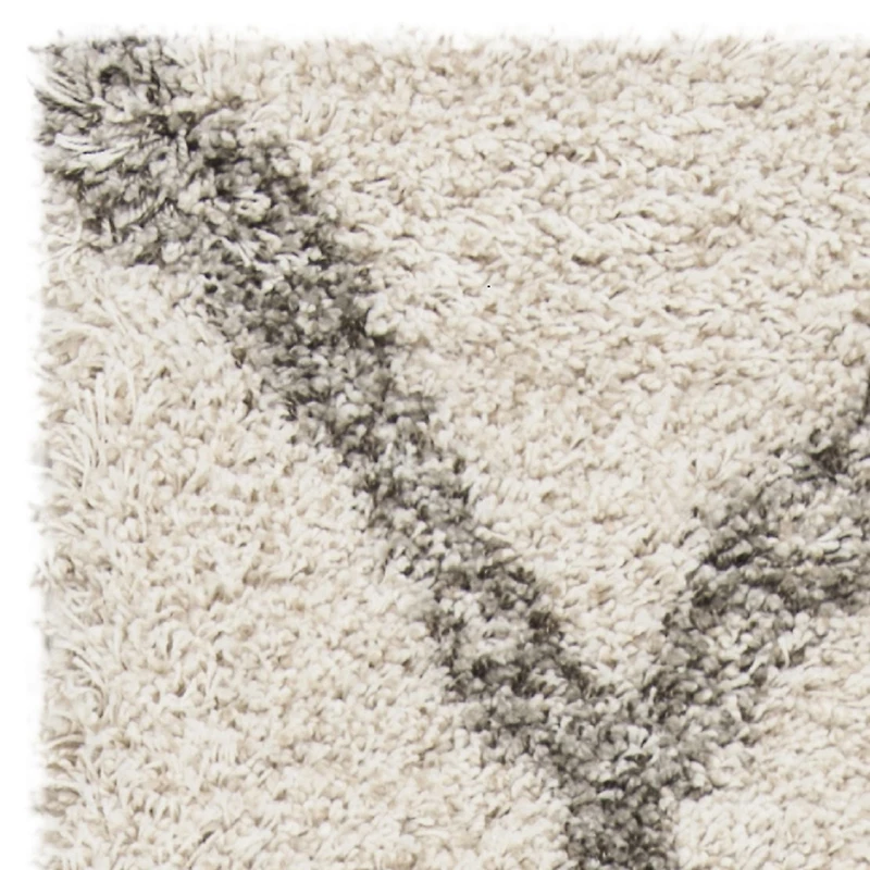 SAFAVIEH Hudson Adella Geometric Diamonds Shag Area Rug