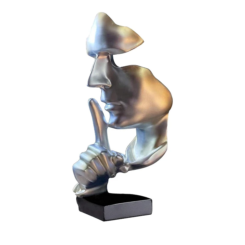 Canadian Furniture Silence is a golden creative Sculpture Art Decoration for office living room