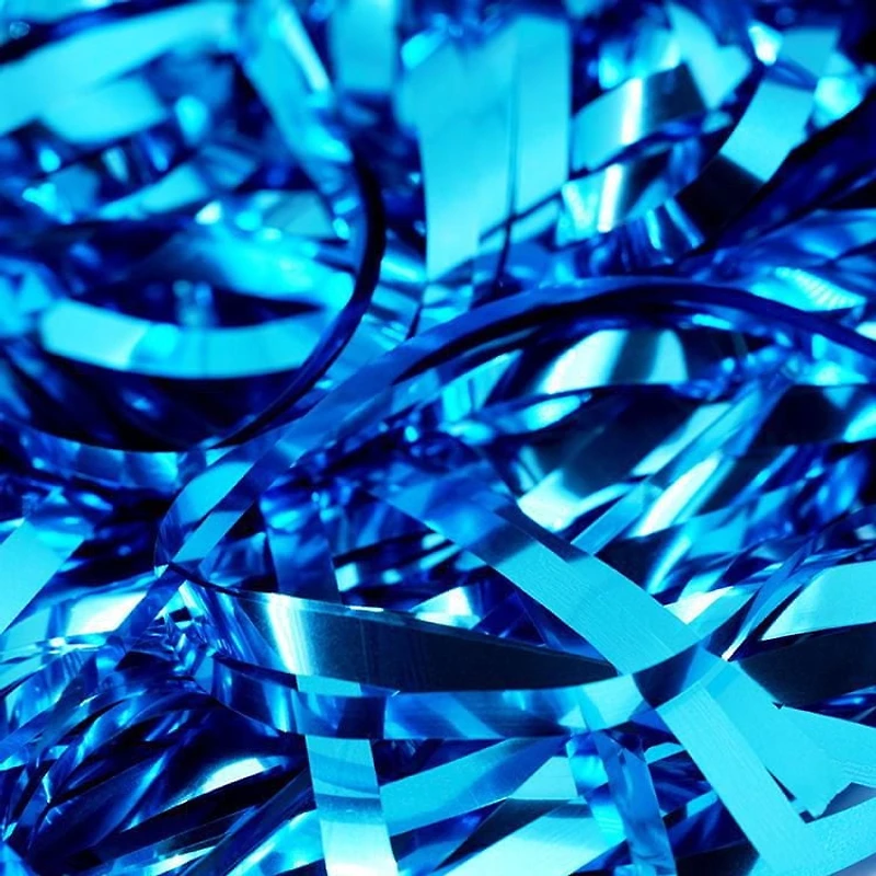 Teal Laser Fringe, Teal door fringe