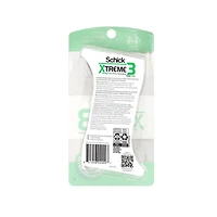 4 rasoirs jetables à 3 lames pour hommes Schick Xtreme3 pour peau sensible 4ct