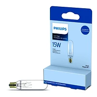 PHILIPS 15W T6 Candelabra Base Exit Sign Light Bulb
