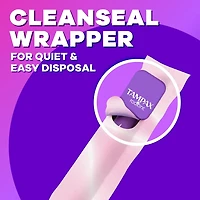 Tampax Radiant Tampons Multipack, with LeakGuard Braid, Regular/Super Absorbency, Unscented
