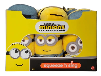 Minions Assortiment Peluche Presse et Chante