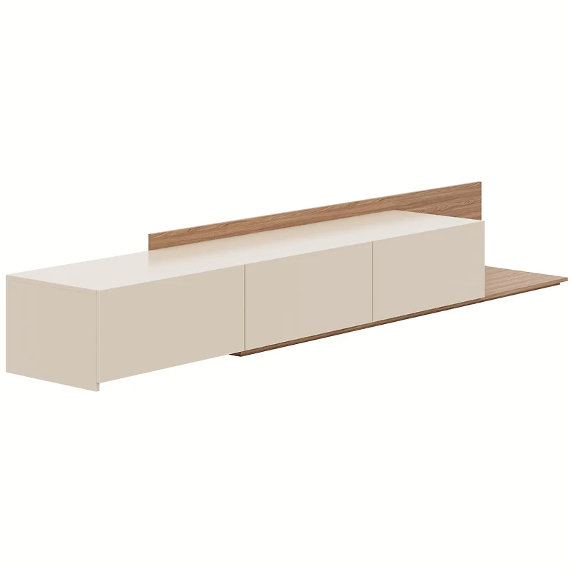 Nexera Noa Extendable TV Console (66"-108"), Walnut