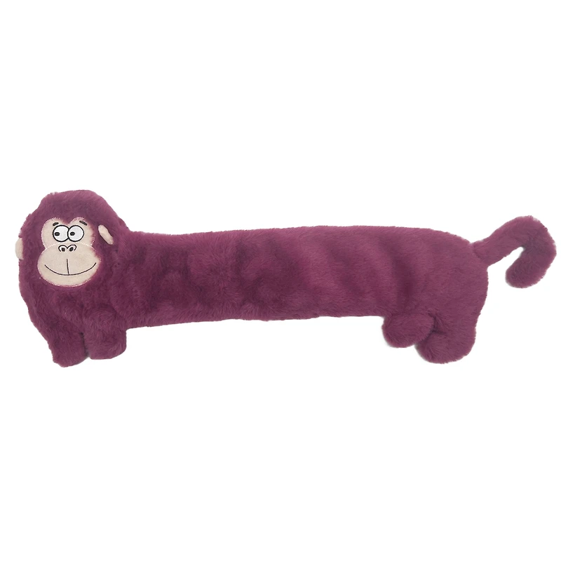 GiGwi 21.5" Squeaker Skinnies Gorilla Dog Toy