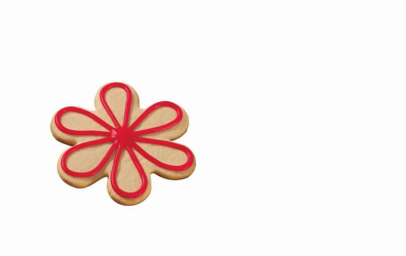 Glaçage à biscuits rouge Wilton