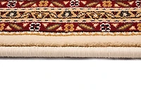 Rug Branch Majestic 2' x 6' (Exact Size: 2'3" x 6') Moroccan Indoor Runner Rug, Beige Cream, Traditional - Entryway, Hallway, Bathroom, and Kitchen