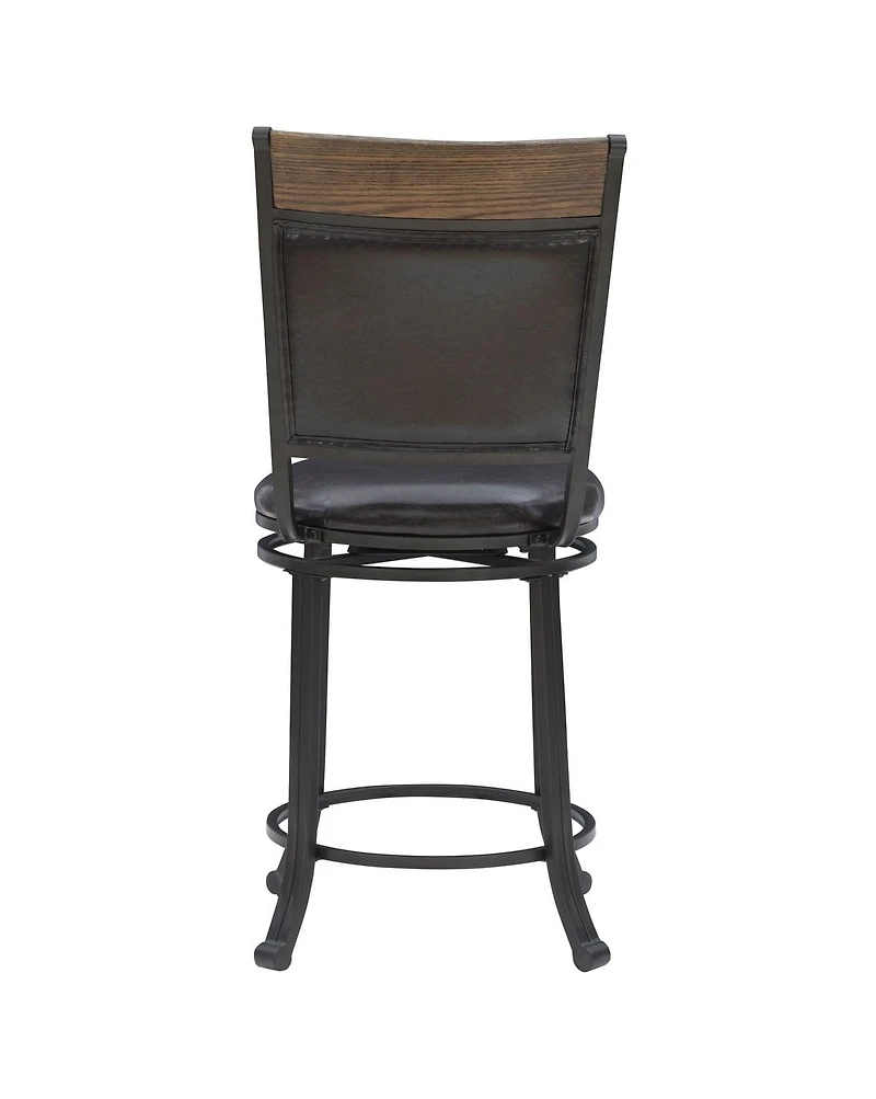 Tabouret de comptoir pivotant Trager