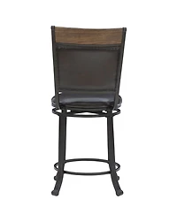 Tabouret de comptoir pivotant Trager