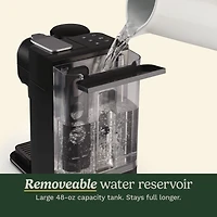 Grind & Brew Single-Serve Coffeemaker, Brew a single serving with freshly ground beans