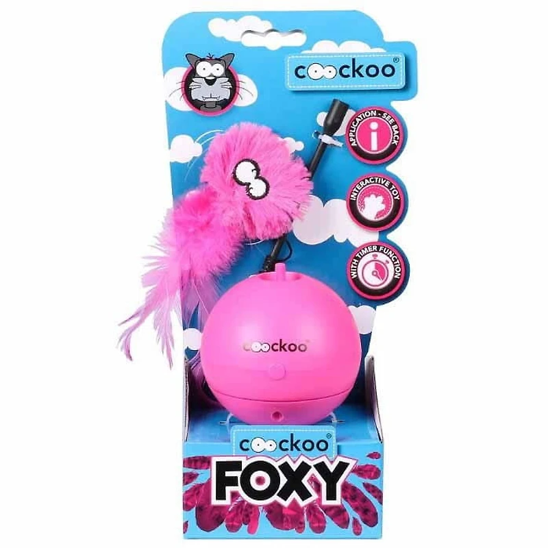 Jouet intéractif Coockoo Tumbler pour chats de PetPals Group