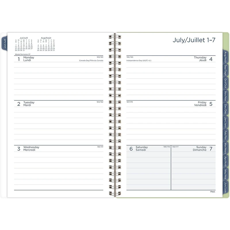 Mead 15M Hug Me Pups Small Planner, Planner