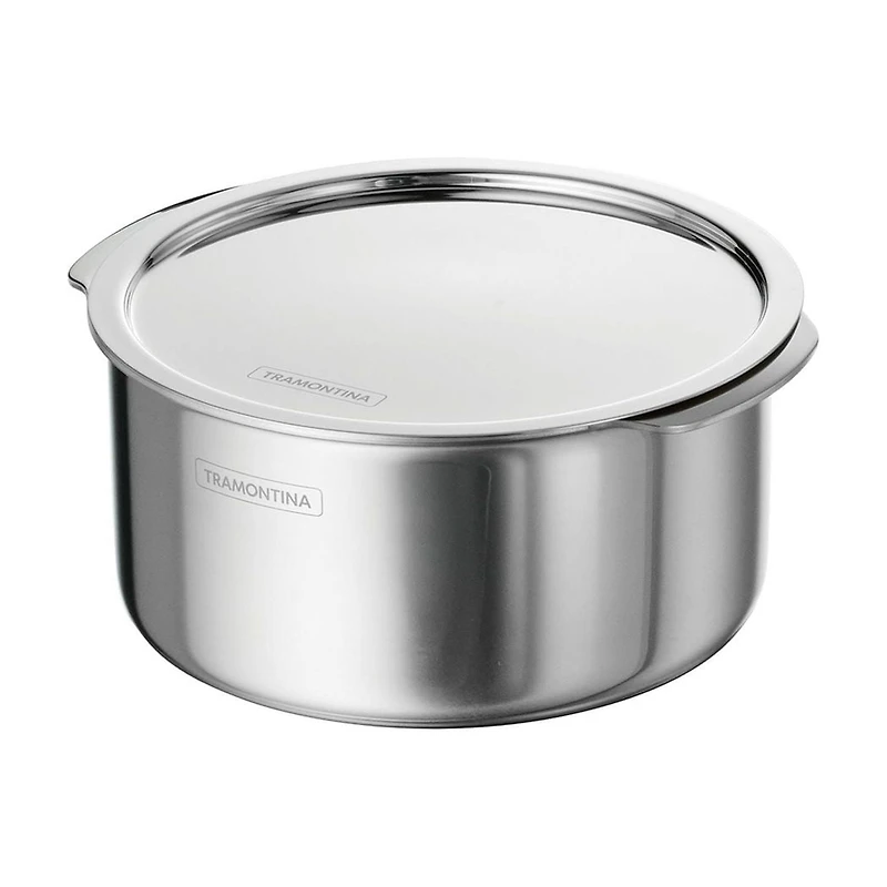 Tramontina Utsava Tri-Ply Clad Stainless Steel Covered Tope Patila