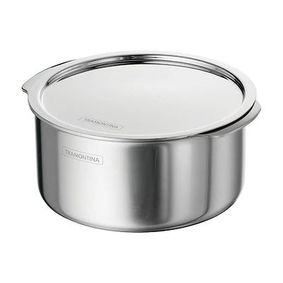 Tramontina Utsava Tri-Ply Clad Stainless Steel Covered Tope Patila
