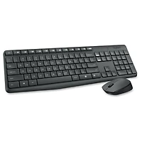 Logitech MK235 Wireless Keyboard and Mouse Grey English